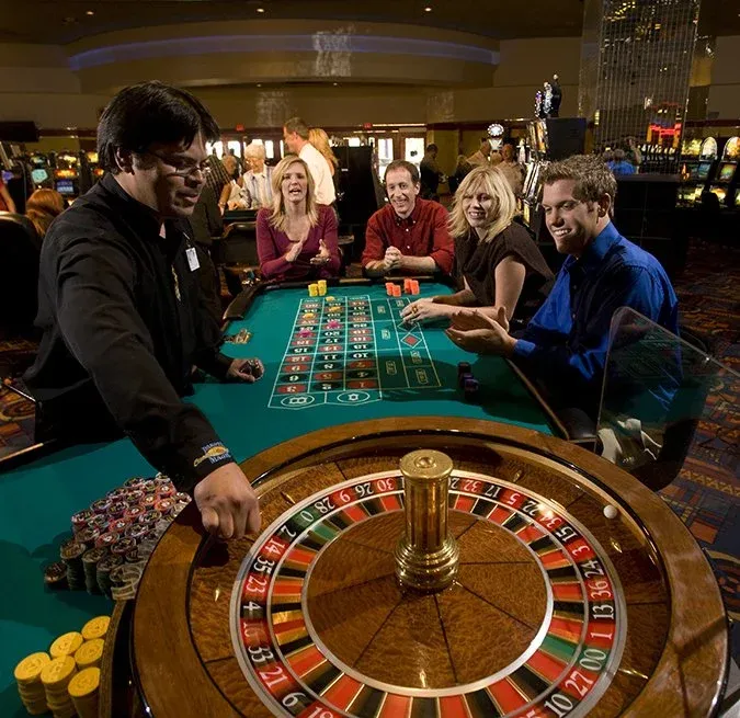 Roulette wheel graphic detail