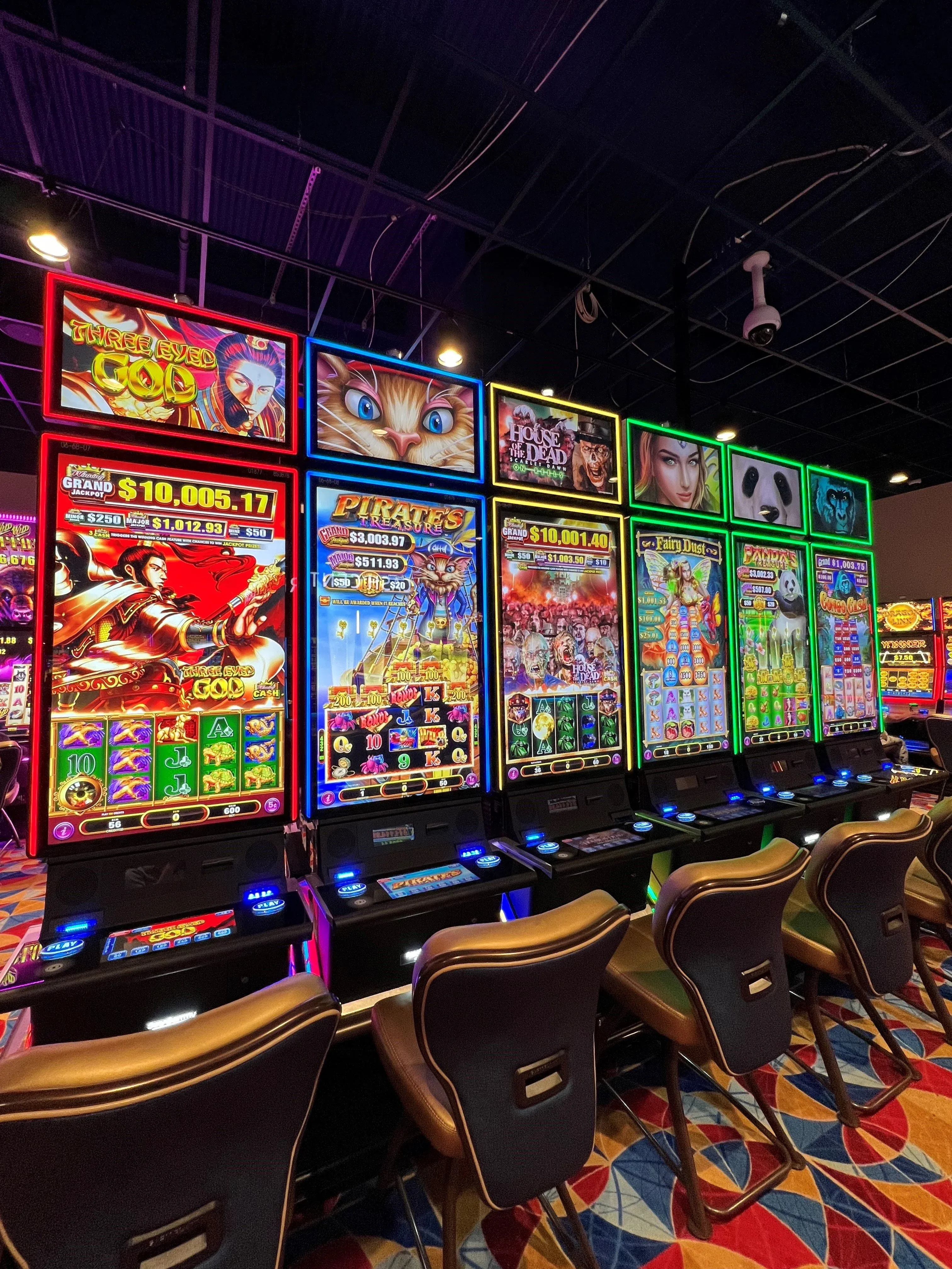 Live casino action visual